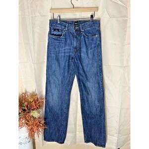 Hugo Boss Men's Blue Denim Jeans | Regular Fit | Size 32x34 | Premium Designer